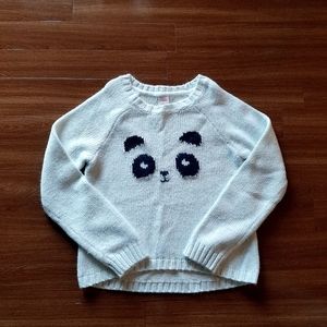 Gymboree Girls Panda Sweater